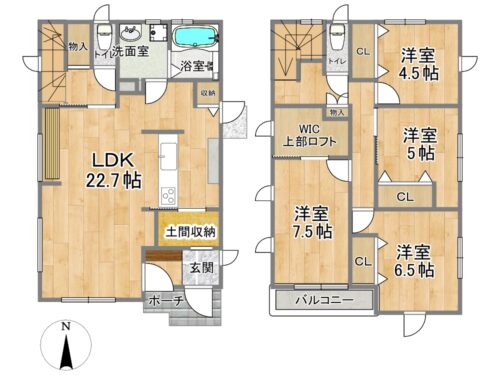 (間取図（平面図）)
